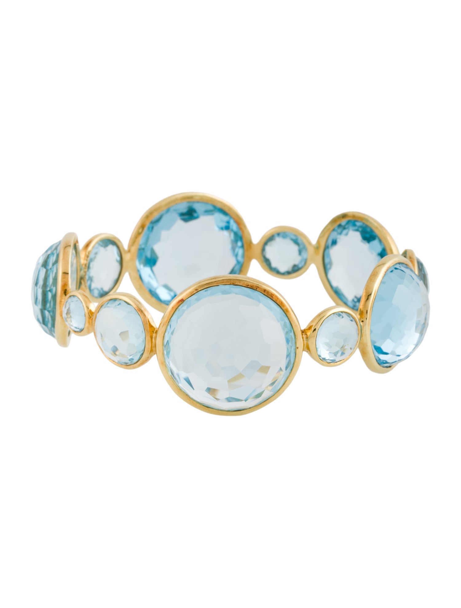 Ippolita 18K Topaz Large Bangle Bracelet