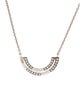 Ippolita Diamond Half Arc Senso Pendant Necklace