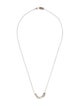 Ippolita Diamond Half Arc Senso Pendant Necklace
