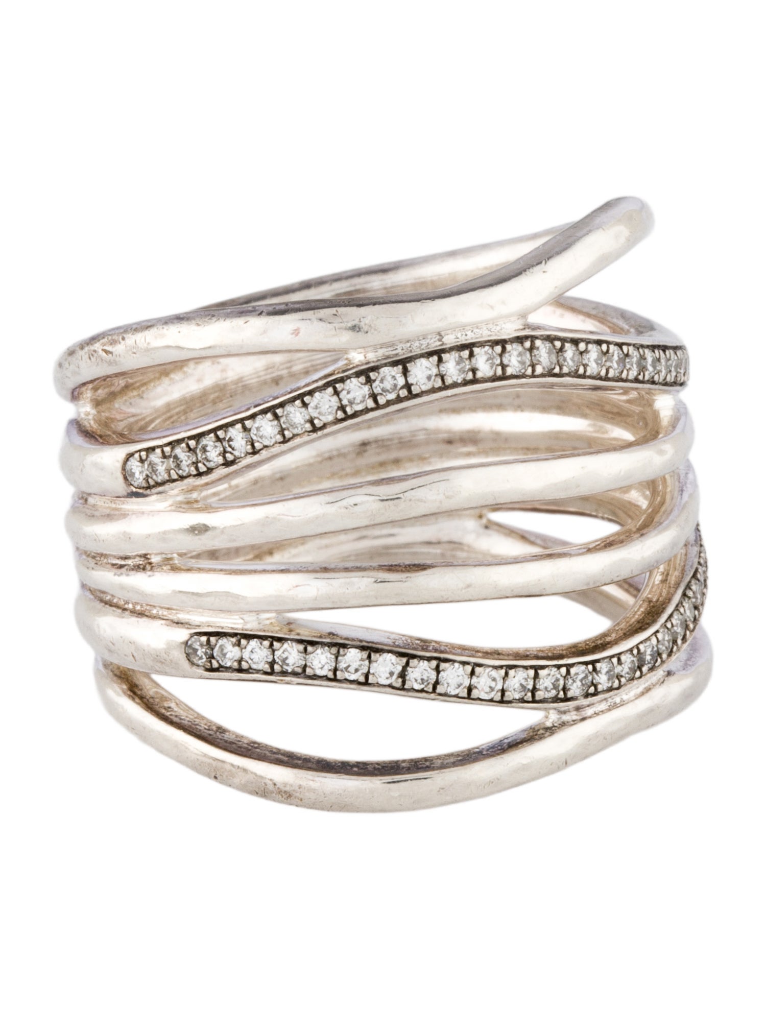 Ippolita Diamond 6-Row Band