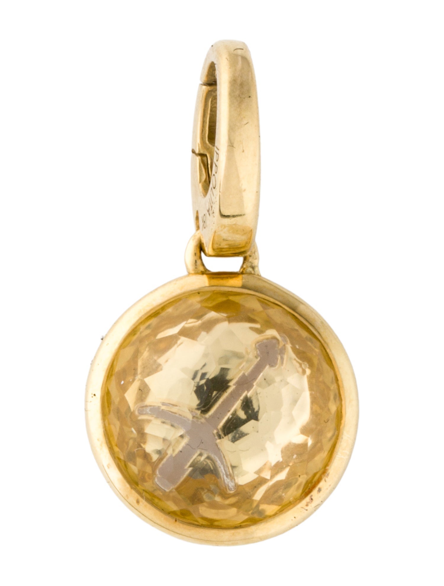 Ippolita 18K Citrine Zodiac Sagittarius Charm
