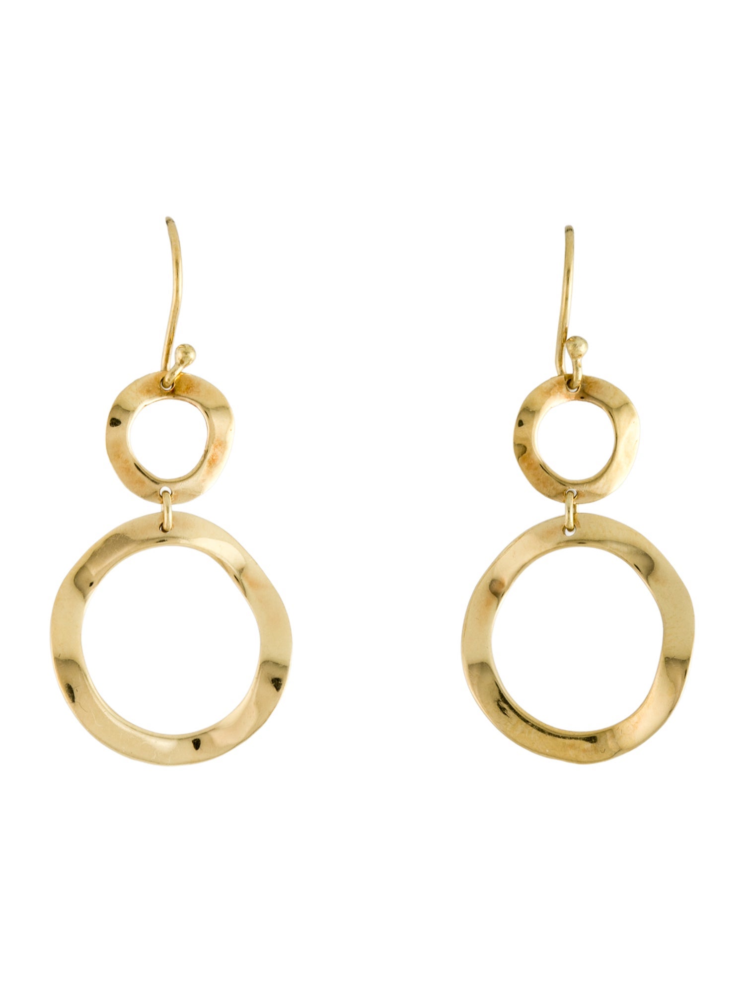 Ippolita 18K Mini Snowman Drop Earrings