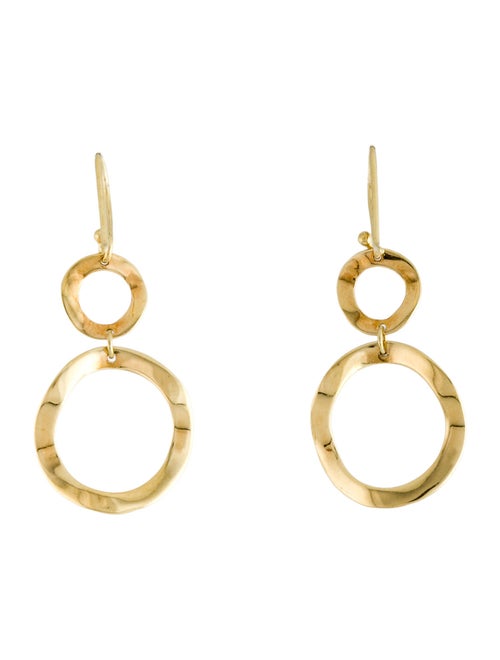 Ippolita 18K Mini Snowman Drop Earrings