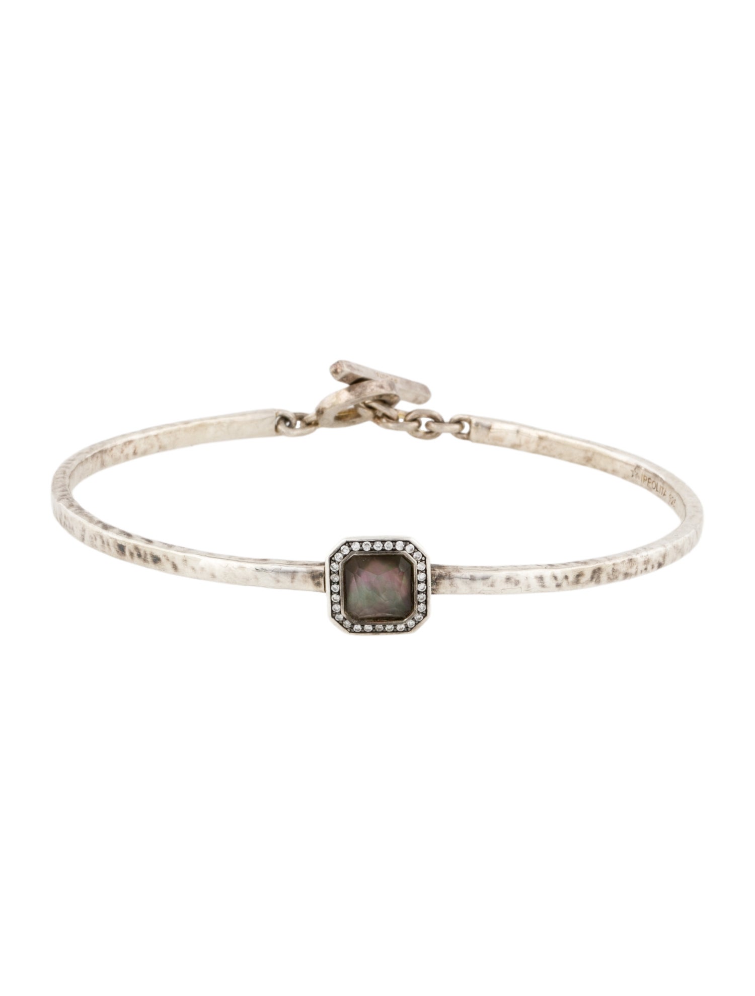 Ippolita Quartz & Mother of Pearl Doublet, & Diamond Stella Togglette Bracelet