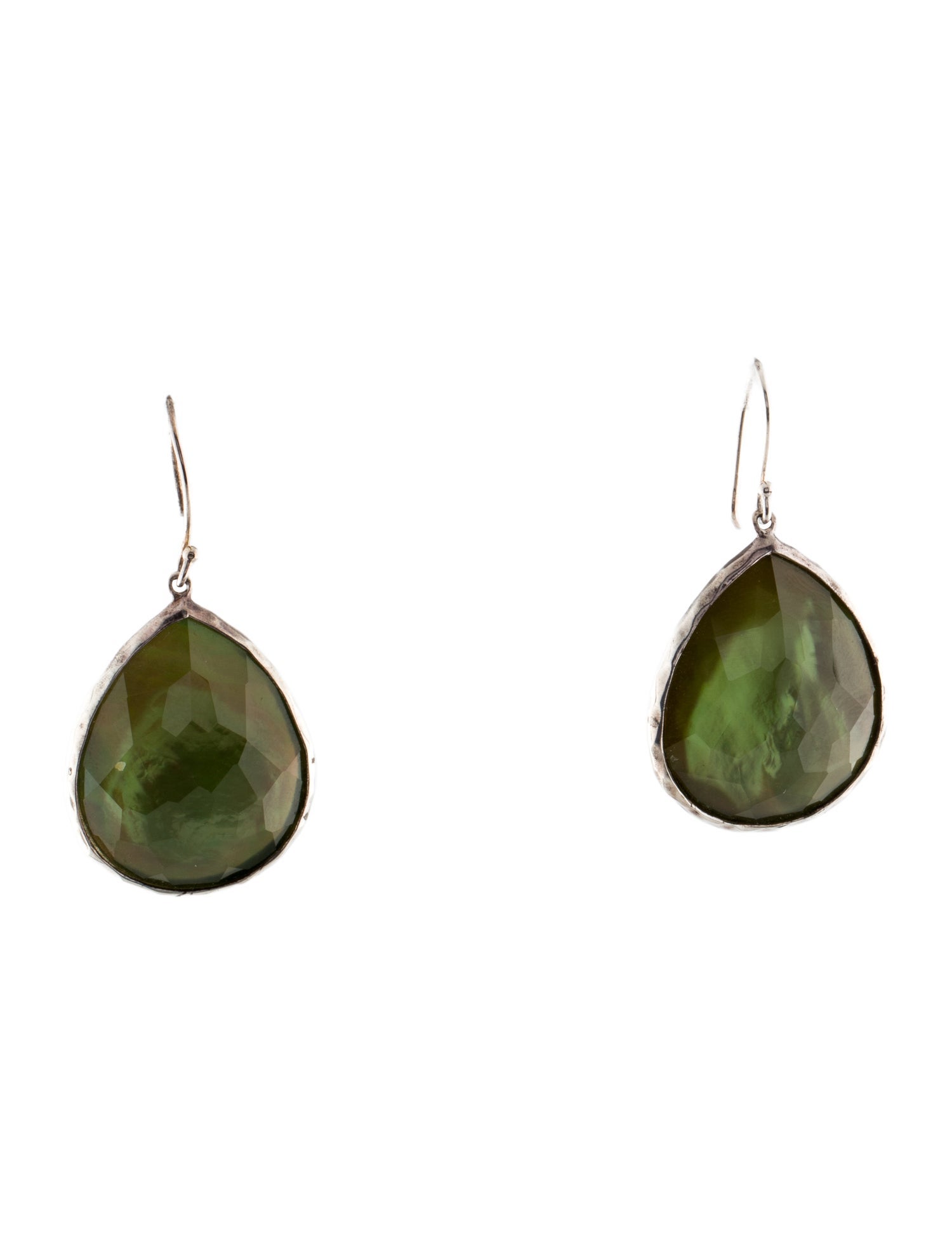 Ippolita Mother of Pearl & Quartz Doublet Drop Earrings