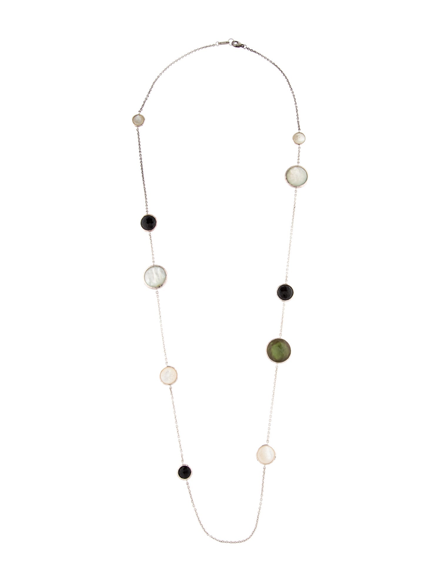 Ippolita Mother Of Pearl & Multi-Stone Station Necklace