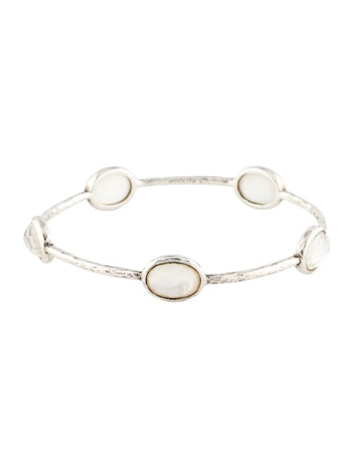 Ippolita Mother of Pearl & Quartz Doublet 5-Stone Station Bracelet