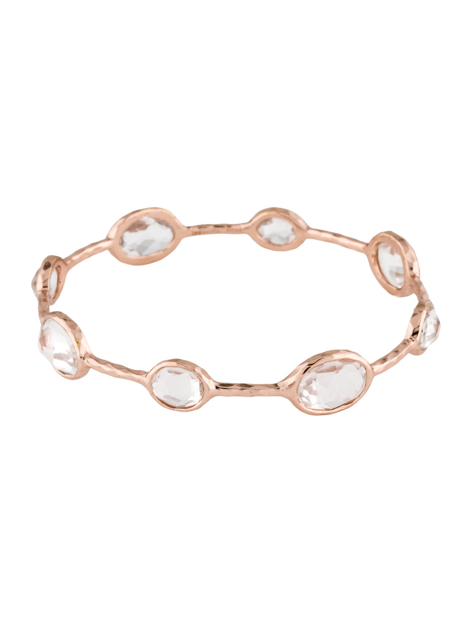 Ippolita Quartz 8-Stone Bangle Bracelet
