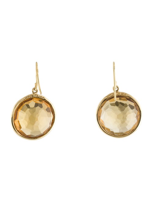 Ippolita Citrine Lollipop Large Drop Earrings