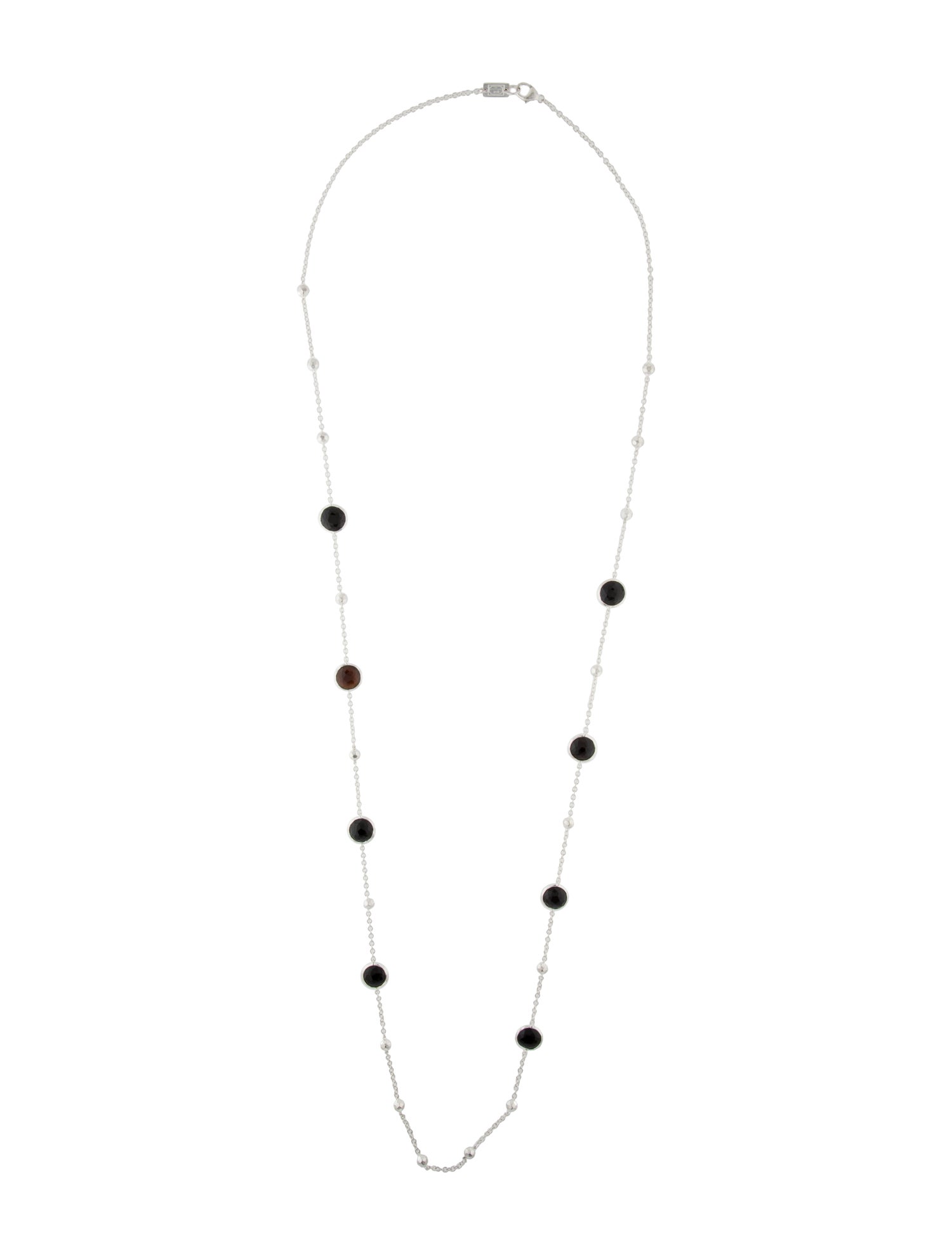 Ippolita Onyx Rock Candy Mini Lollipop and Ball Necklace