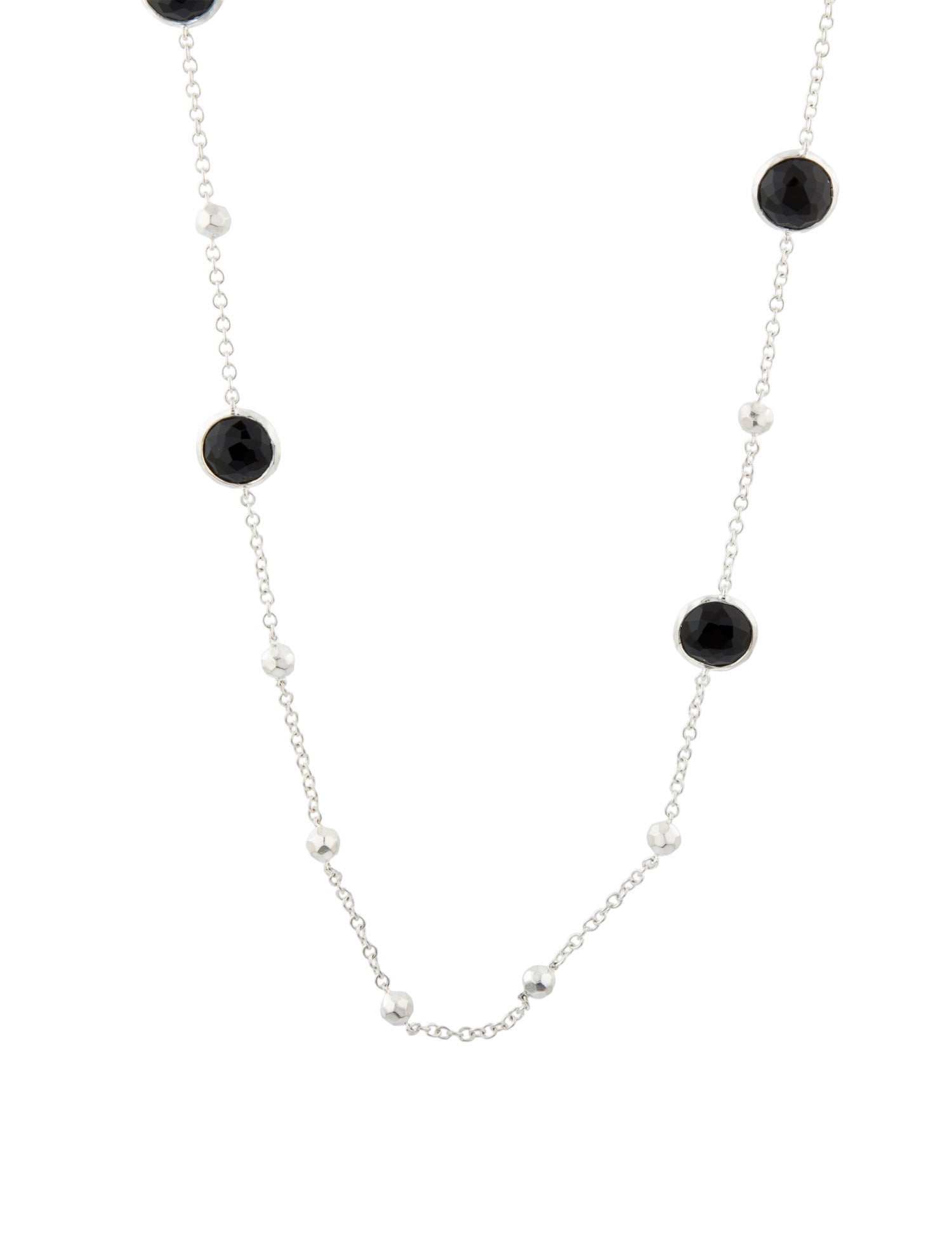 Ippolita Onyx Rock Candy Mini Lollipop and Ball Necklace