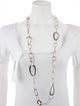 Ippolita Long Oval Chain Necklace