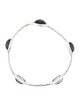 Ippolita Mother-of-Pearl & Quartz 5 Stone Bangle Bracelet