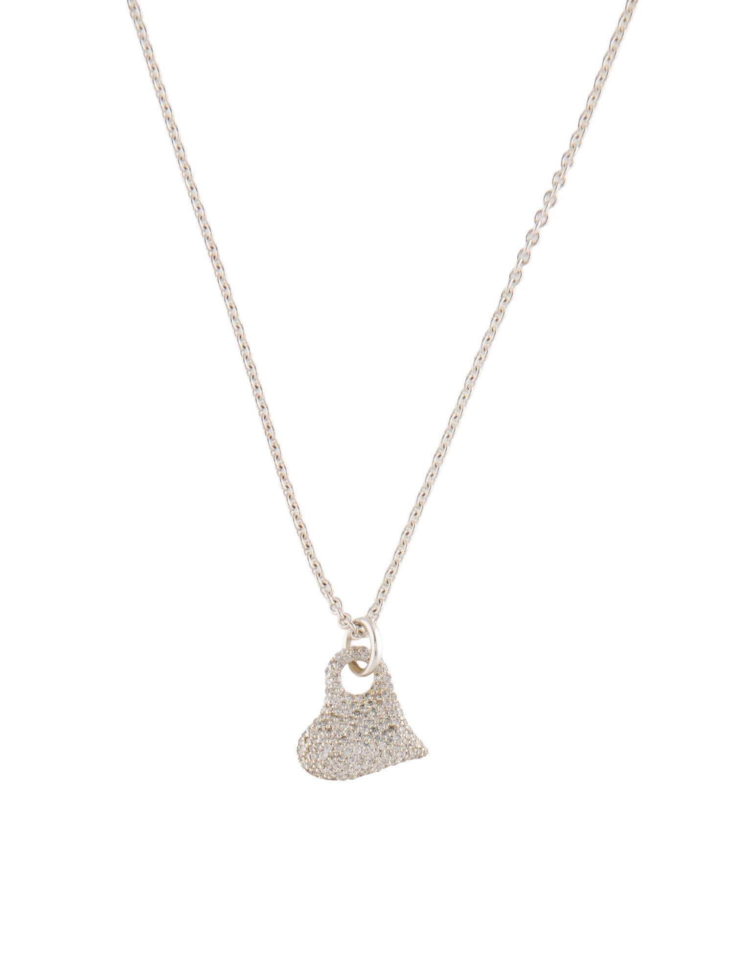 Ippolita Diamond Small Heart Pendant Necklace