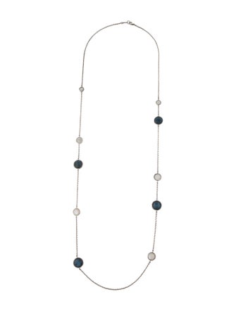Ippolita Mother of Pearl & Quartz Station Necklace