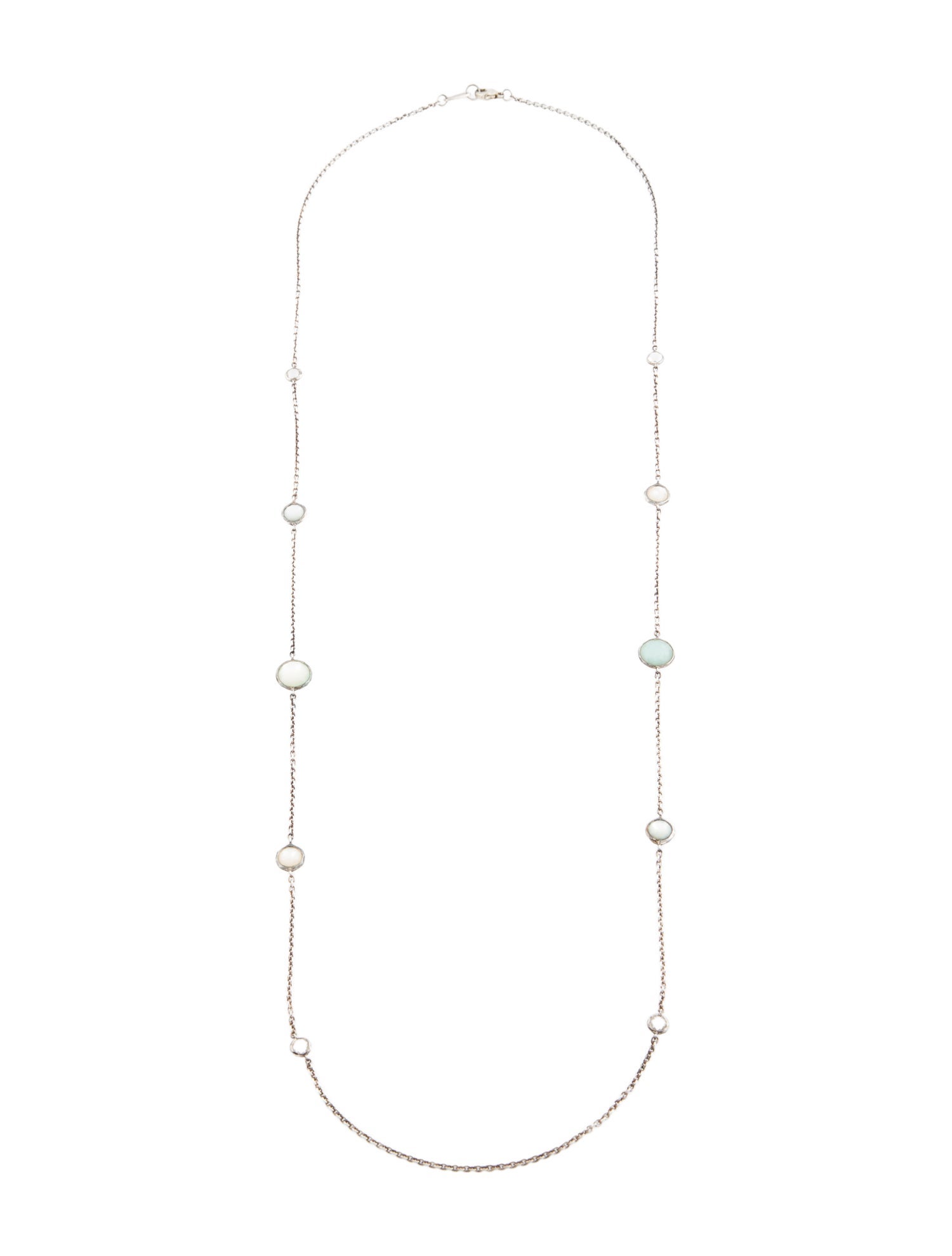 Ippolita Mother of Pearl & Multistone Doublet Long Station Necklace