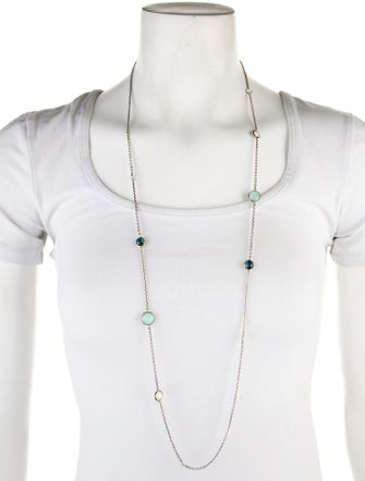 Ippolita Mother of Pearl & Multistone Doublet Long Station Necklace