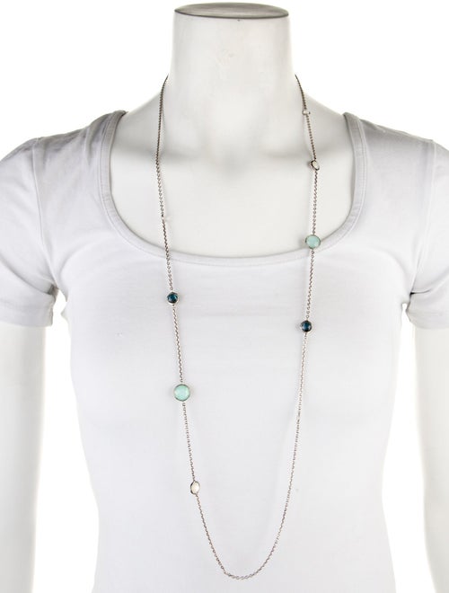 Ippolita Mother of Pearl & Multistone Doublet Long Station Necklace