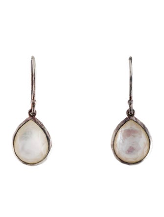 Ippolita Mother of Pearl & Quartz Doublet Mini Teardrop Earrings