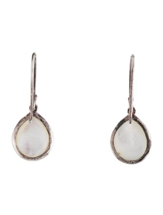Ippolita Mother of Pearl & Quartz Doublet Mini Teardrop Earrings
