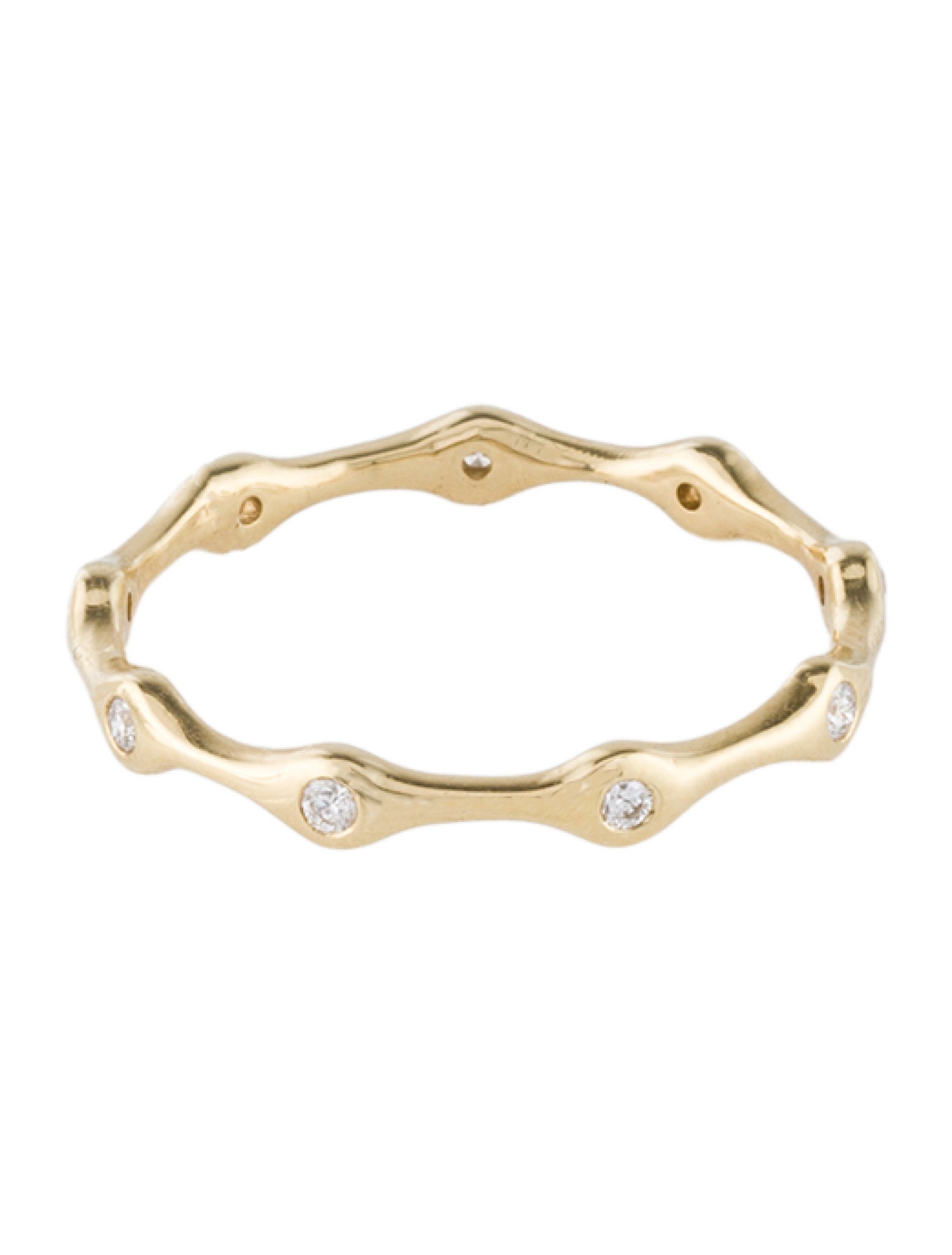 Ippolita 18K Diamond Starlight 9-Station Skinny Ring