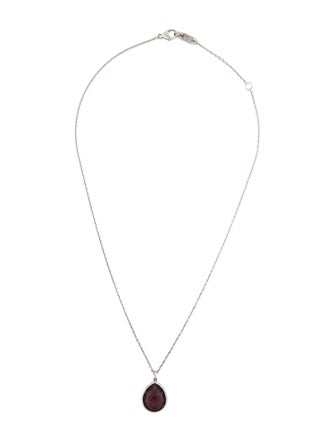 Ippolita Quartz & Hematite Doublet Rock Candy Pendant Necklace