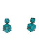 Ippolita Quartz & Turquoise Doublet Stud Earrings