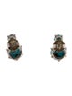Ippolita Quartz & Turquoise Doublet Stud Earrings