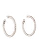 Ippolita Classico Medium Hammered Hoop Earrings