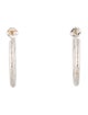 Ippolita Classico Medium Hammered Hoop Earrings