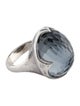 Ippolita Quartz & Hematine Doublet Prince Ring