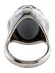 Ippolita Quartz & Hematine Doublet Prince Ring