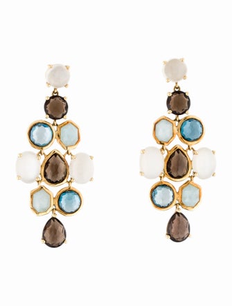 Ippolita 18K Multistone Drop Earrings