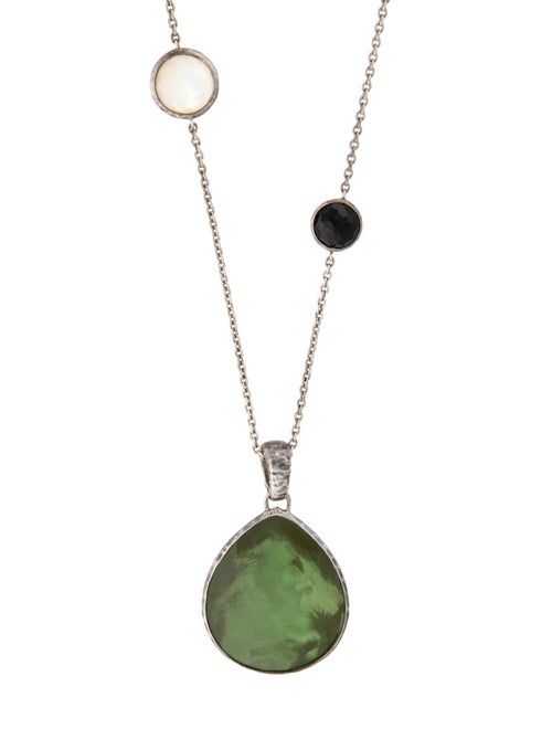 Ippolita Mother of Pearl & Multistone Lollipop Station Necklace