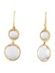Ippolita 18K Quartz Double Drop Earrings