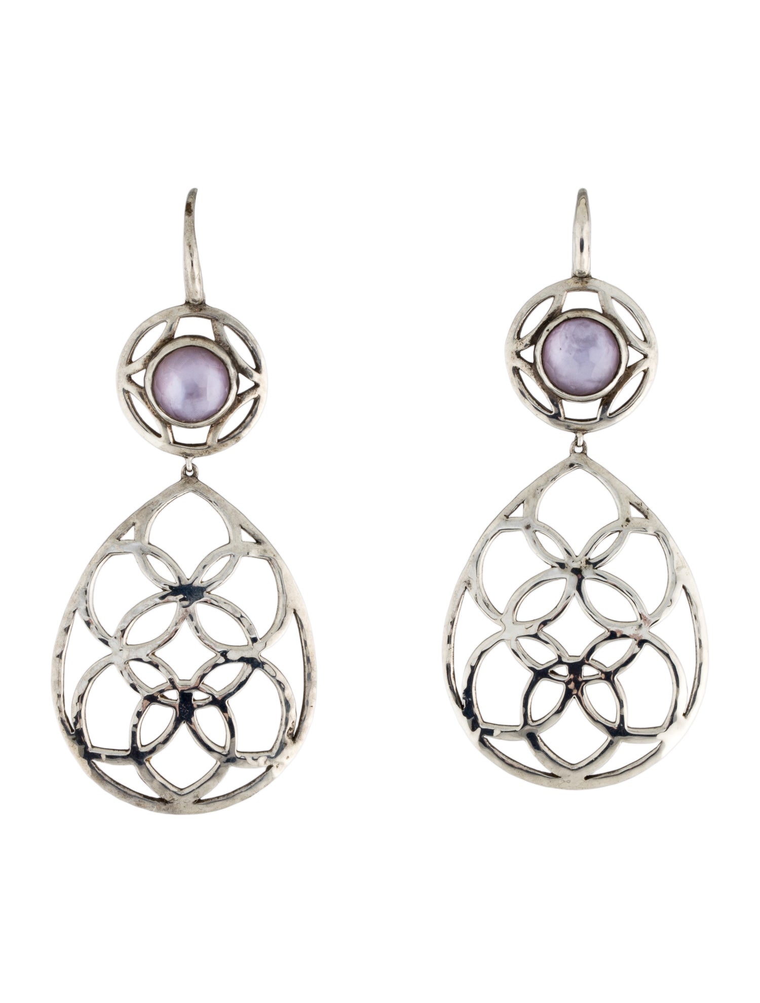 Ippolita Mother of Pearl & Quartz Triplet Drop Earrings