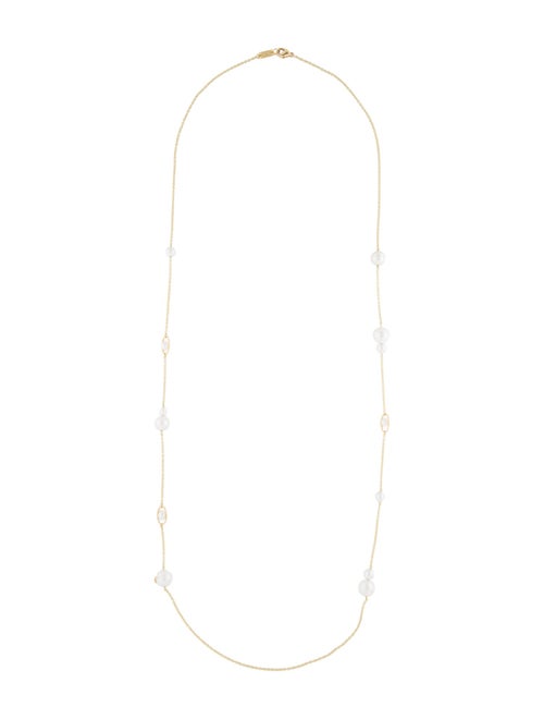 Ippolita 18K Pearl Station Necklace