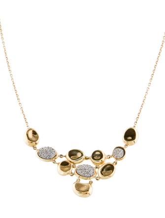 Ippolita 18K Diamond Onda Pendant Necklace