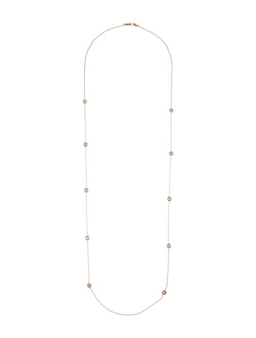Ippolita 18K Amethyst Station Necklace