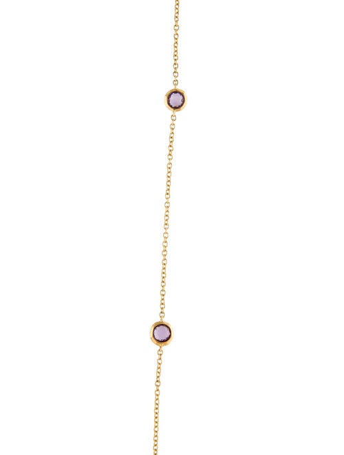Ippolita 18K Amethyst Station Necklace