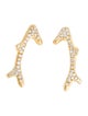 Ippolita 18K Diamond Coral Reef Stud Earrings