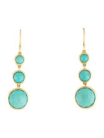 Ippolita 18K Turquoise Drop Earrings