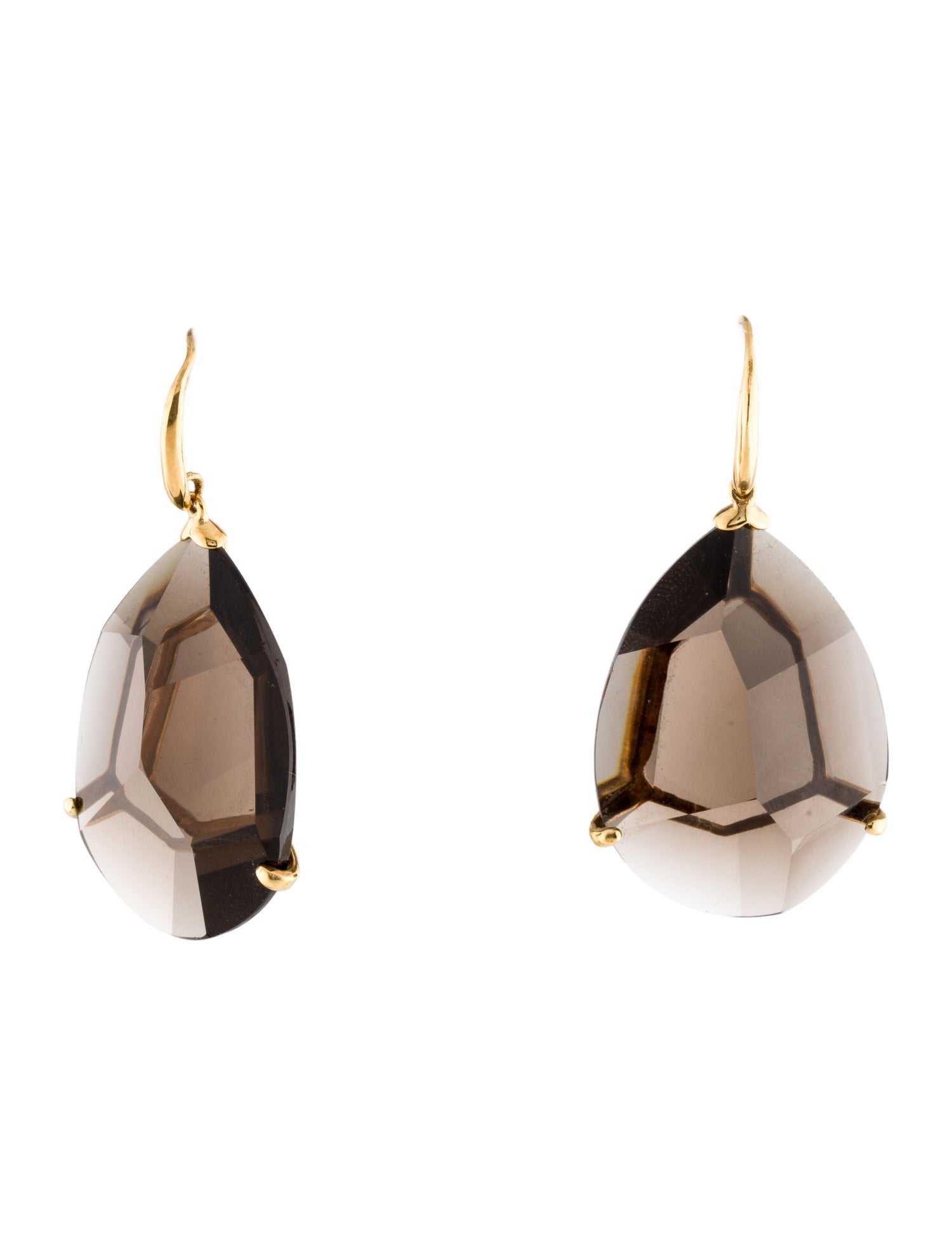 Ippolita 18K Smoky Quartz Drop Earrings