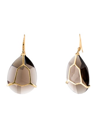Ippolita 18K Smoky Quartz Drop Earrings