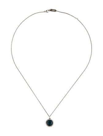 Ippolita Topaz & Diamond Mini Pendant Necklace