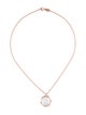 Ippolita Quartz & Diamond Rosé Pendant Necklace