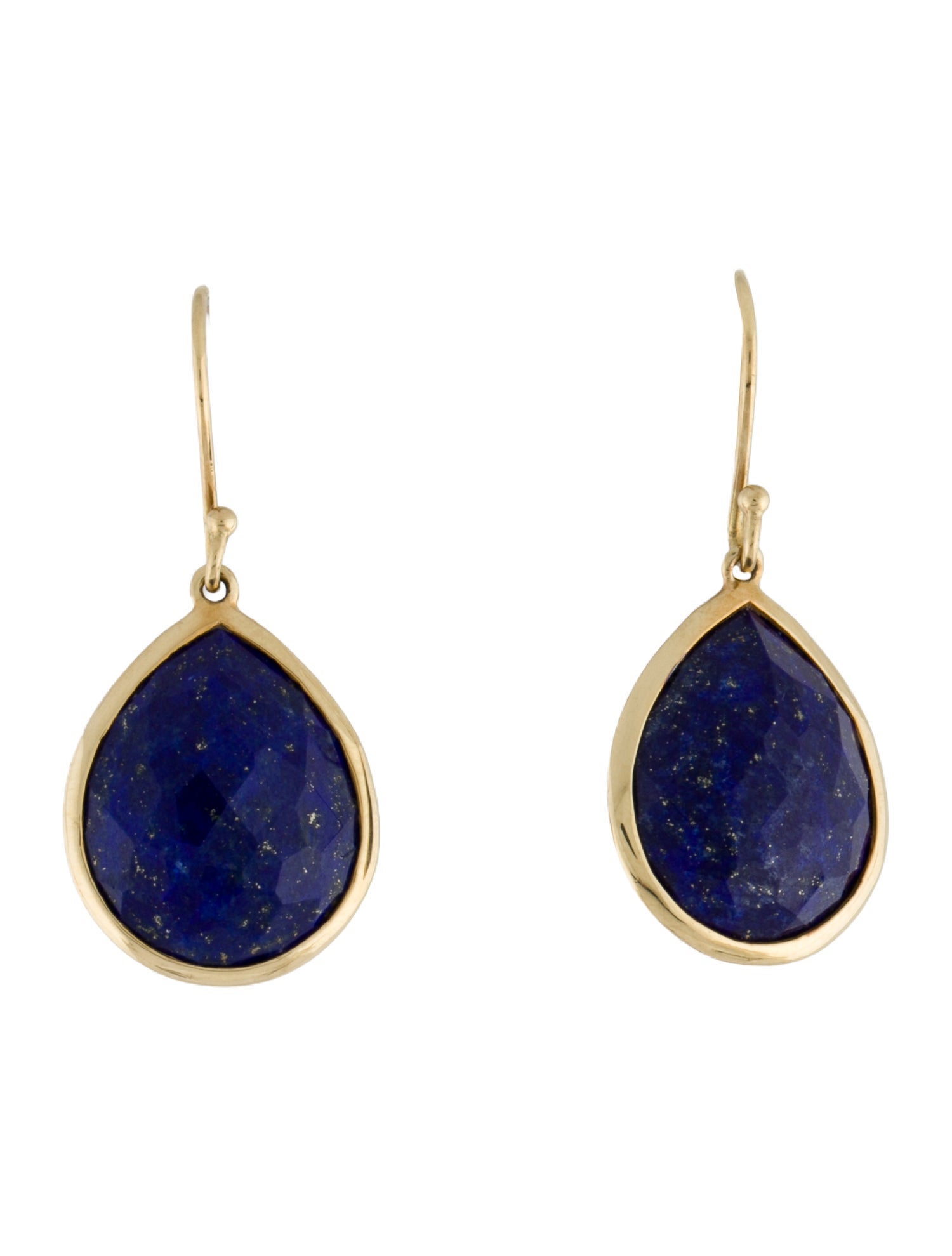 Ippolita 18K Lapis Lazuli Medium Teardrop Earrings