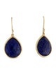 Ippolita 18K Lapis Lazuli Medium Teardrop Earrings