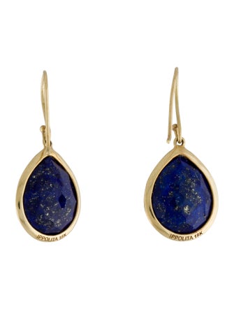 Ippolita 18K Lapis Lazuli Medium Teardrop Earrings