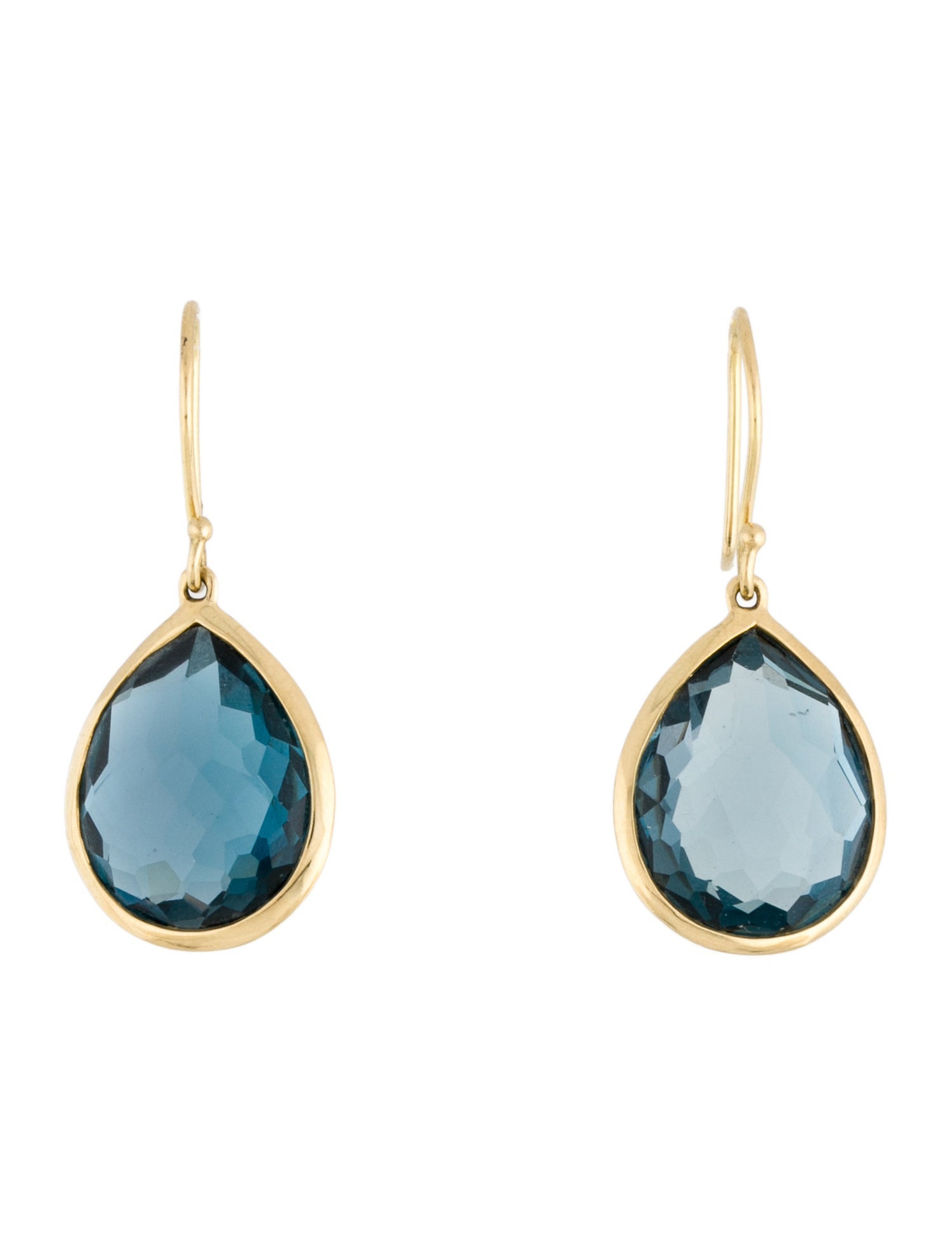 Ippolita 18K Topaz Teardrop Earrings
